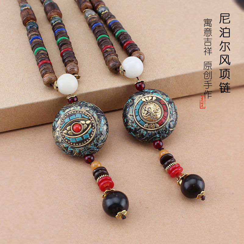 Women Accessories Nepal - 네팔 펜던트 스웨터 체인 나무 부처님