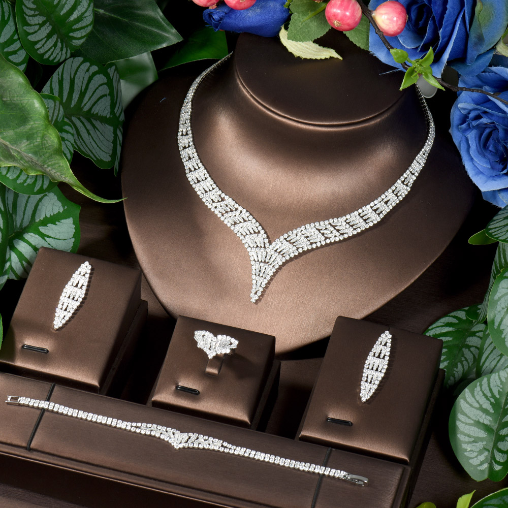 Women Accessories Uae - HIBRIDE 신부 의류 액세서리 4 Pcs