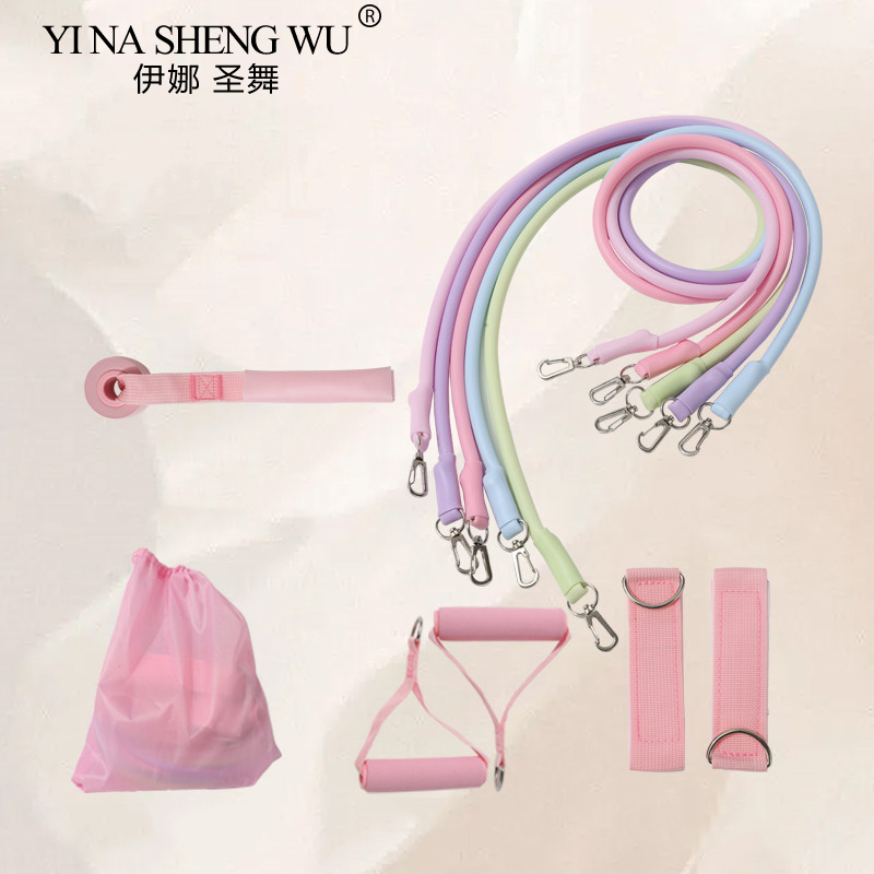 Women'S Exercise Accessories - 발목 스트랩 저항 밴드 세트 피트니스
