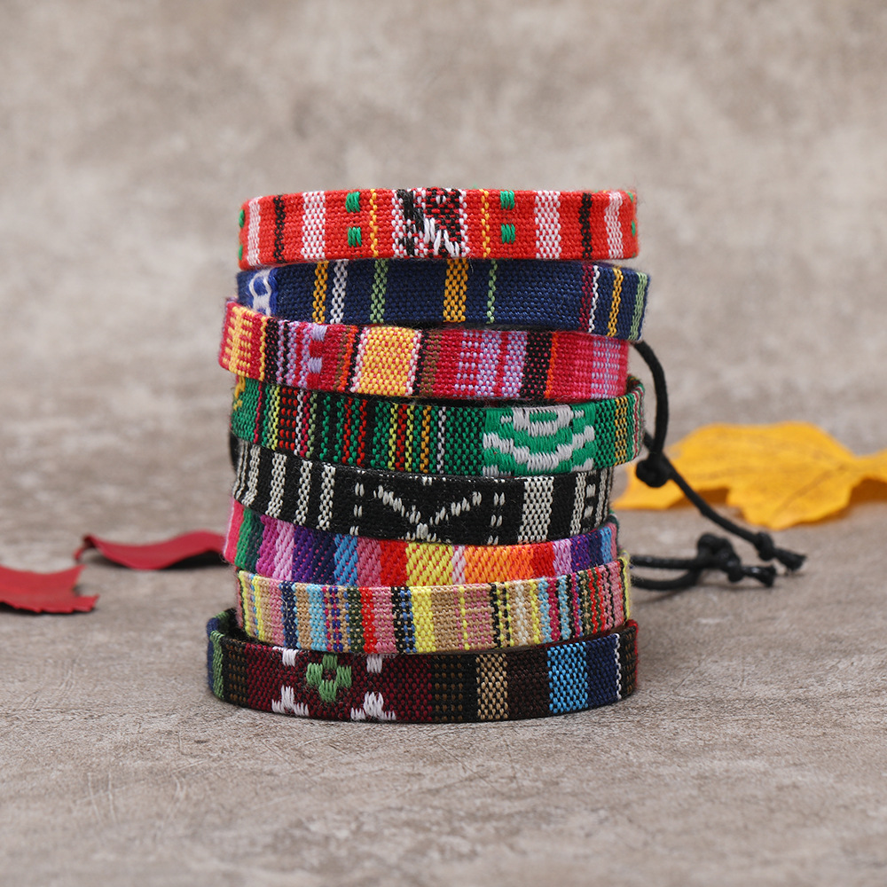 Women Accessories Nepal - 네팔 다채로운 팔찌 세트, 여성 민족