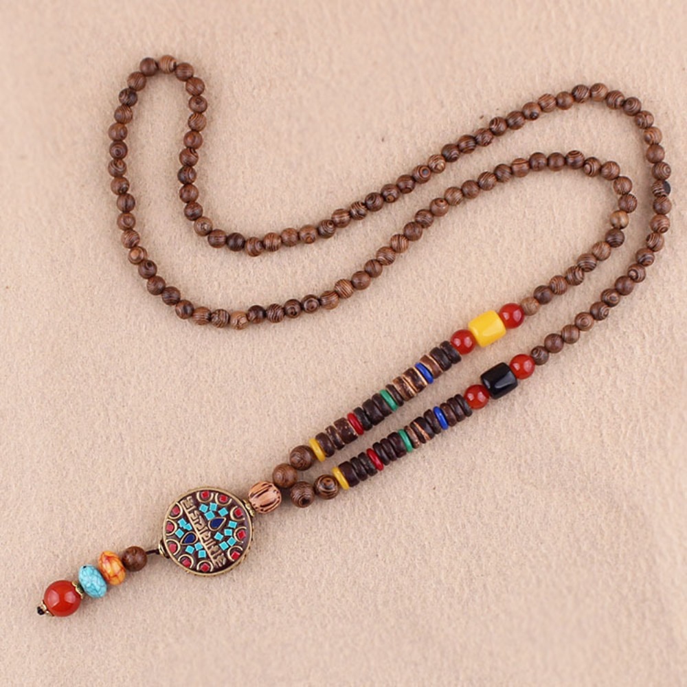 매력적인 트렌디 쇄골 체인 에스닉 불교 의류 액세서리  - Women Accessories Nepal 리뷰 및 가격