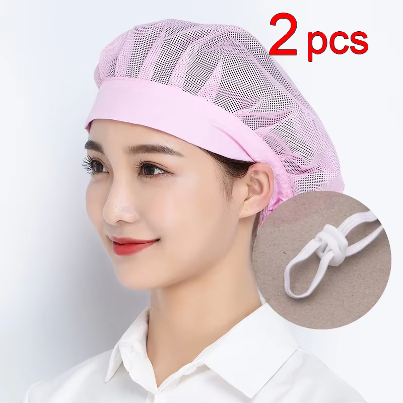 남성 여성 그물 모자 빵집 베이킹 워크샵 작업 모자 불 - Women Kitchen Accessories 리뷰 및 가격