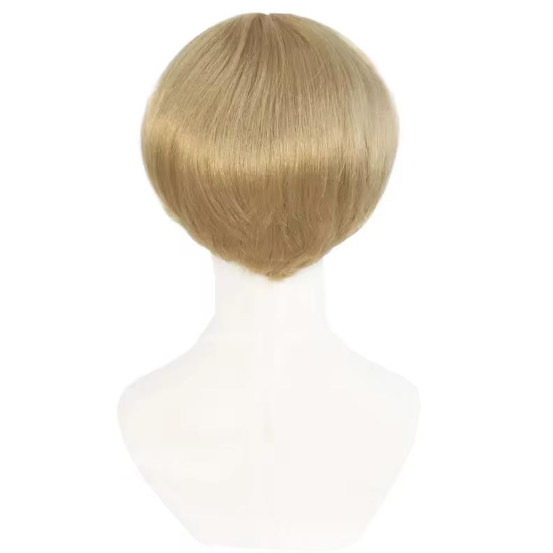짧은 금발 앞머리 있는 버섯형 가발 (남성용) 60년대 - Women'S Accessories In The 70S 리뷰 및 가격