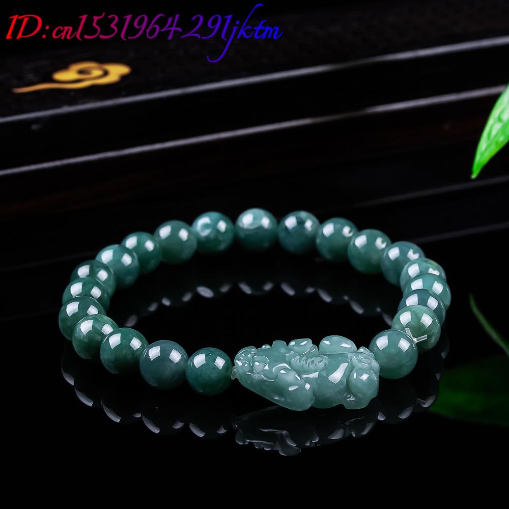 천연 버마산 경옥 픽시우 팔찌 빈티지 부적 여성용 선물 - Women'S Accessories 리뷰 및 가격