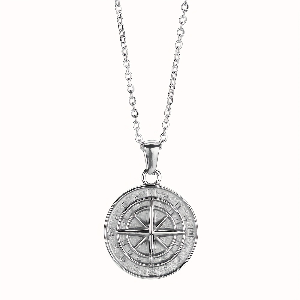스테인리스 스틸 여성용 섬세한 금도금 나침반 코인 원형 - Coin Necklace Delicate 리뷰 및 가격