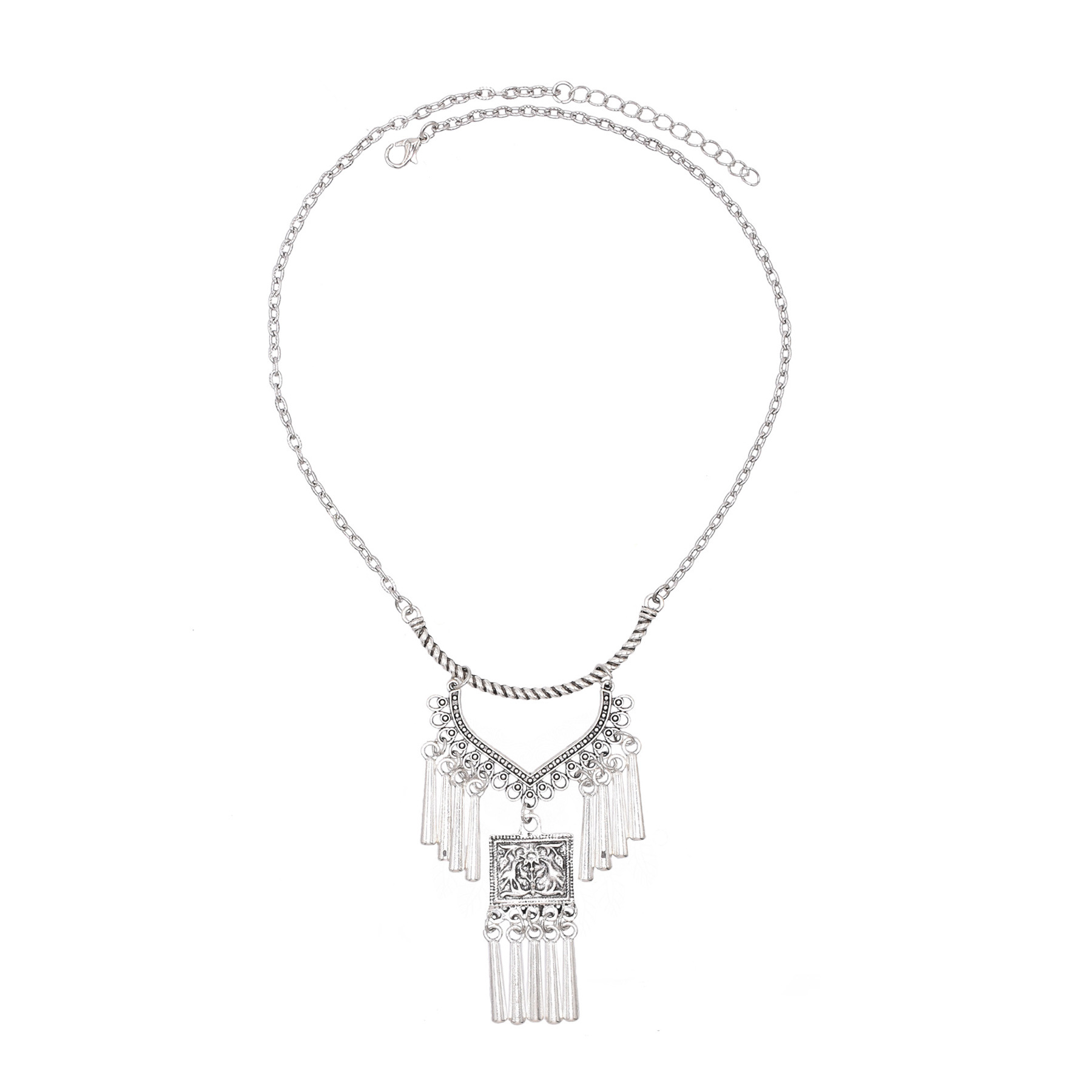 빈티지 실버 에스닉 요소 펜던트 목걸이 여성용 전통 아 - Women Accessories Nepal 리뷰 및 가격