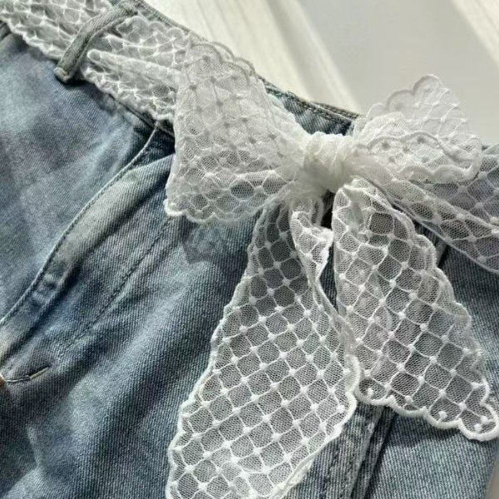 여성용 달콤한 화이트 레이스 벨트, 청바지 스커트 리본 - Women'S Accessories 리뷰 및 가격