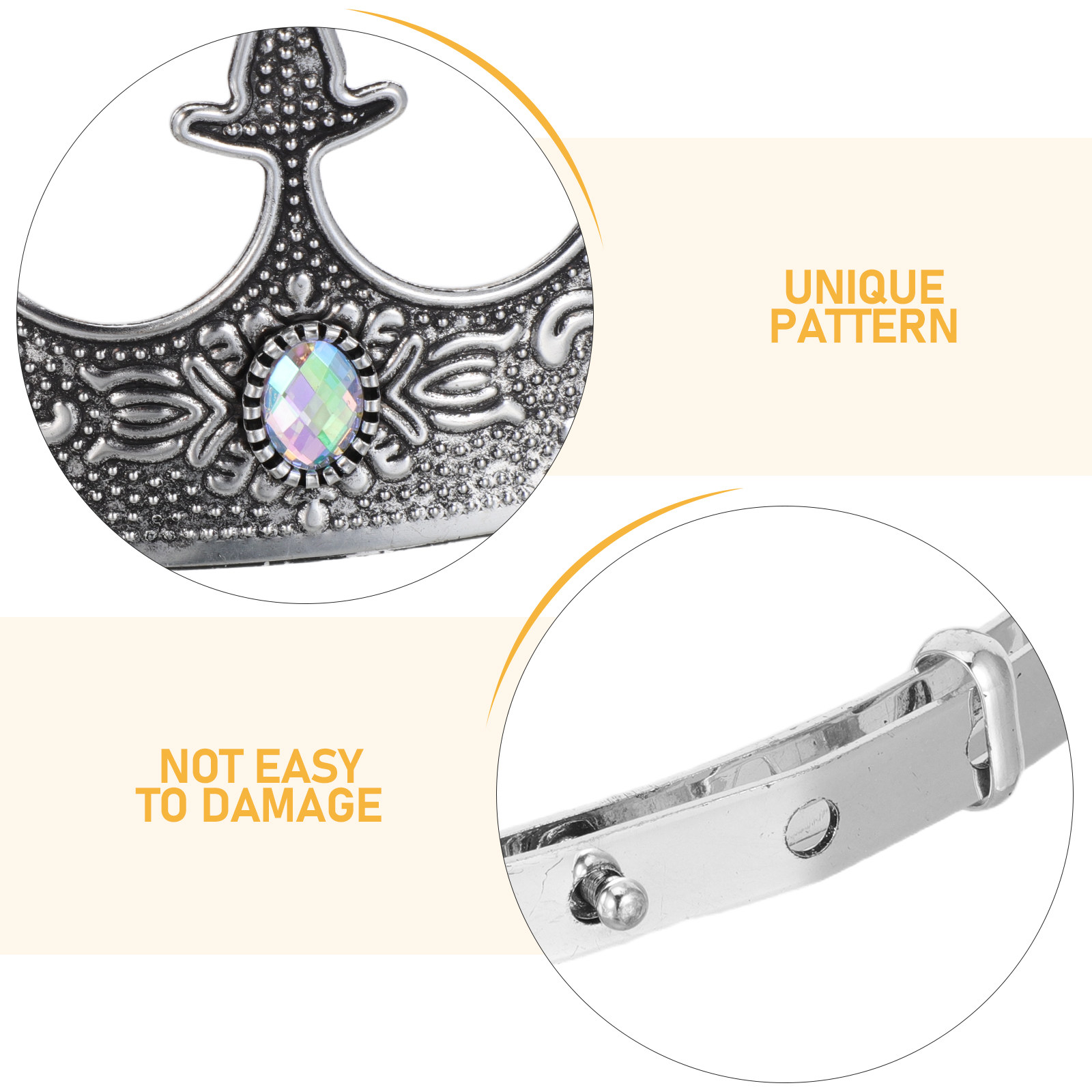 조절 가능한 파티 크라운 헤어밴드 빈티지 라인스톤 퀸  - Queen Accessories 리뷰 및 가격