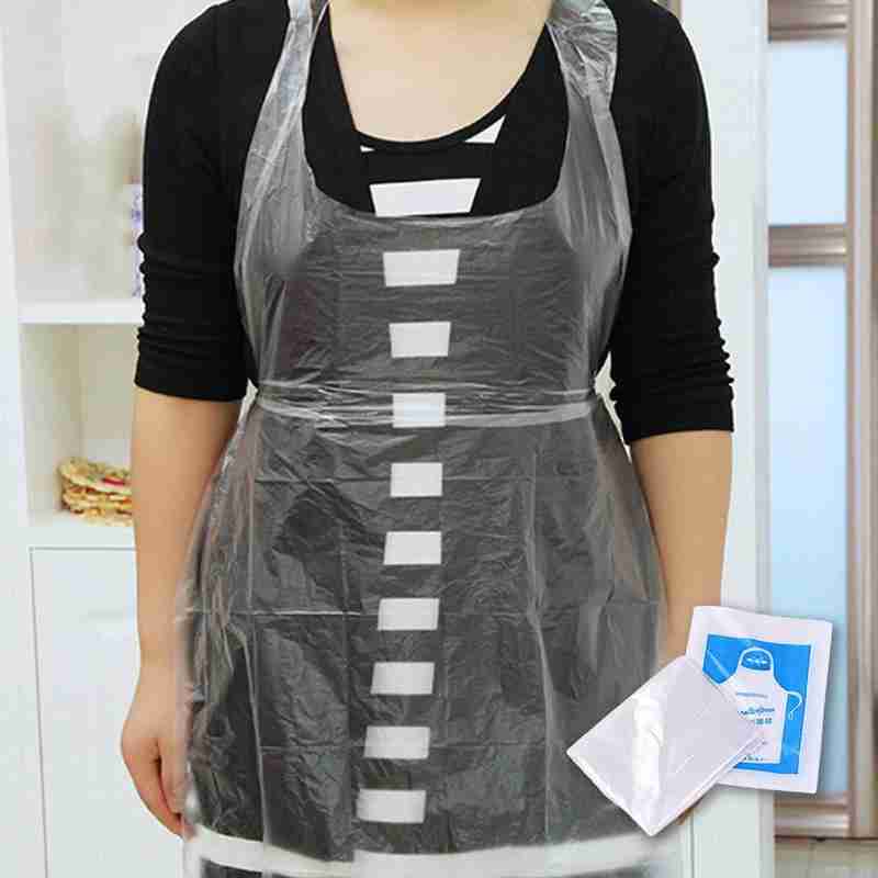 20PCS 일회용 주방 앞치마 플라스틱 방수 앞치마 남 - Women Kitchen Accessories 리뷰 및 가격