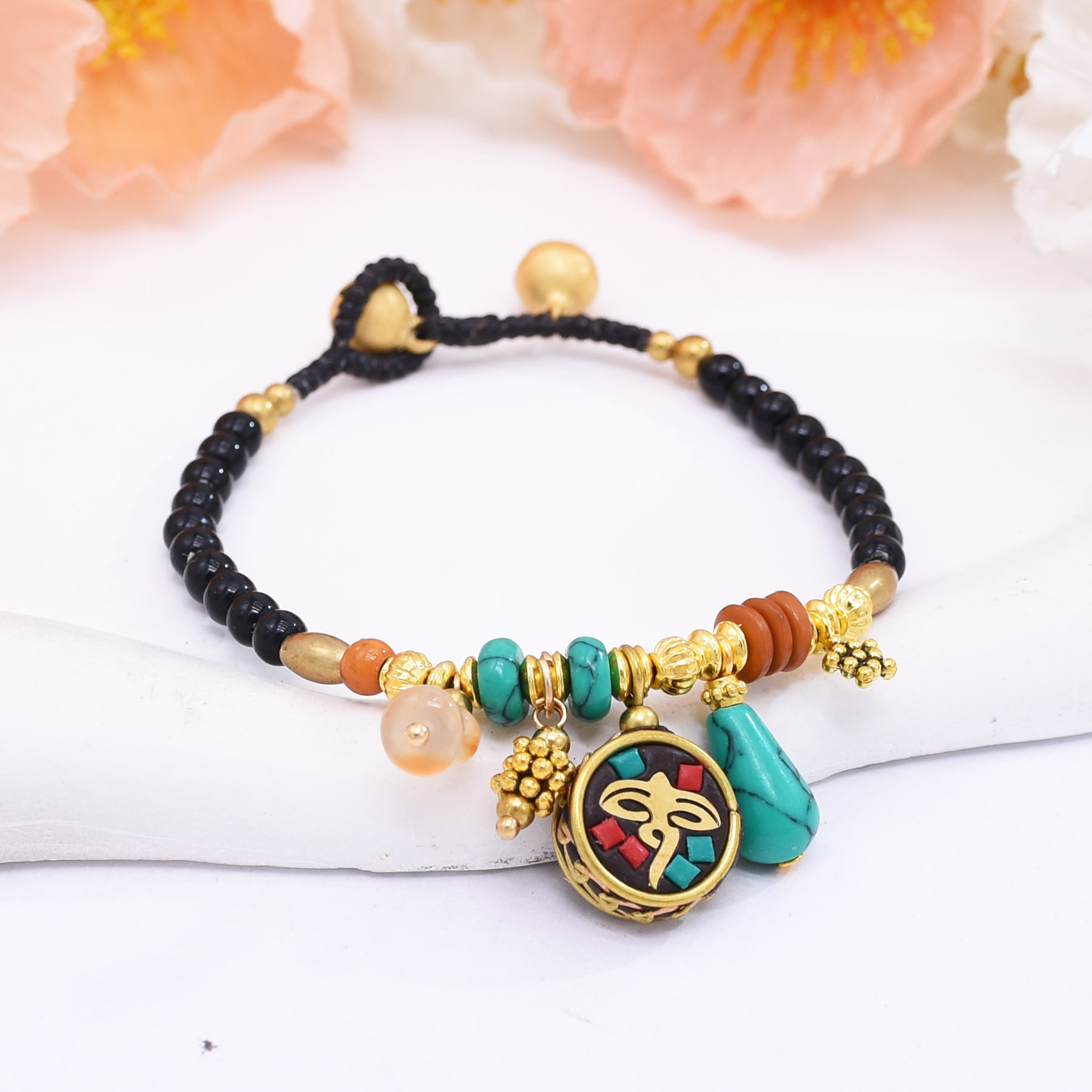 레트로 보헤미안 티베트 여성용 팔찌, 에스닉 네팔 팔찌 - Women Accessories Nepal 리뷰 및 가격
