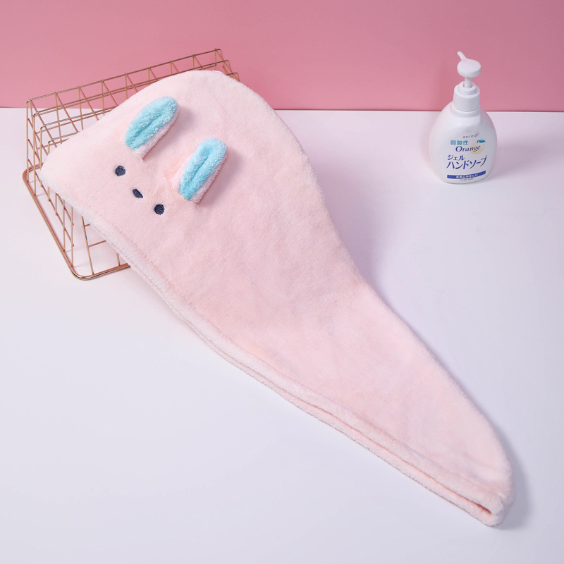 헤어 타월 만화 귀여운 흡수성 통기성 심플 세탁 가능  - Hair Band Elastic 리뷰 및 가격