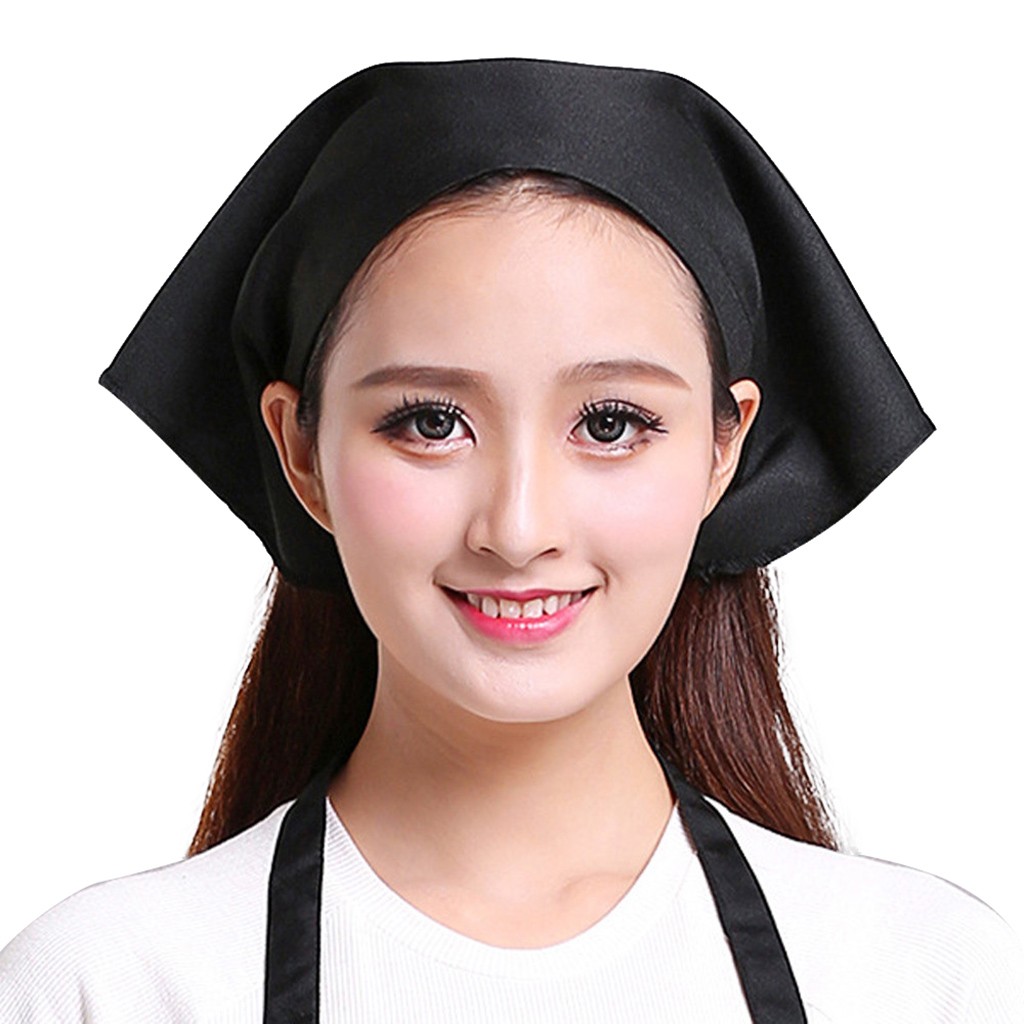 유니섹스 얇은 내구성 솔리드 컬러 셰프 모자 주방 삼각 - Women Kitchen Accessories 리뷰 및 가격